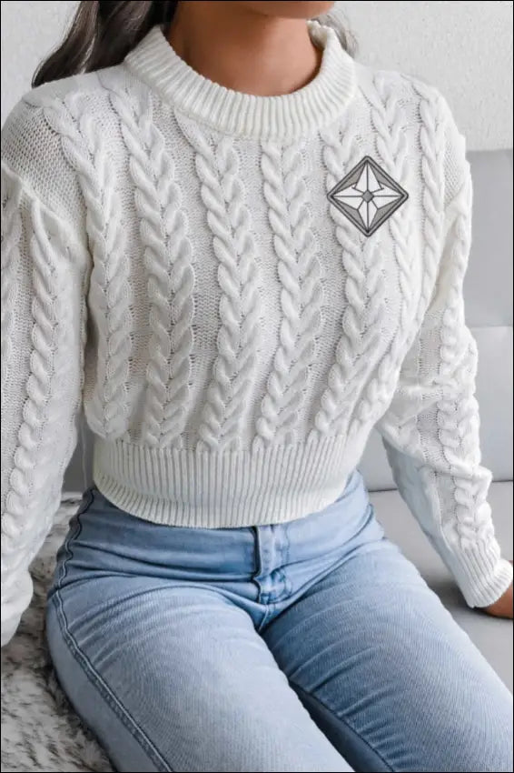 Sweater e40.0 | Proteck’d Apparel - Small / Silver / White -