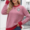 Sweater e56.0 | Proteck’d Apparel - Small / Silver / Red -