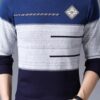Sweater e60.0 | Proteck’d Apparel - Small / Silver / Blue -