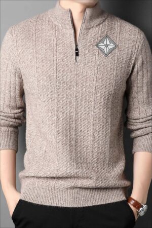 Sweater Elite 115 | Proteck’d - Small / Silver / Tan - Men’s